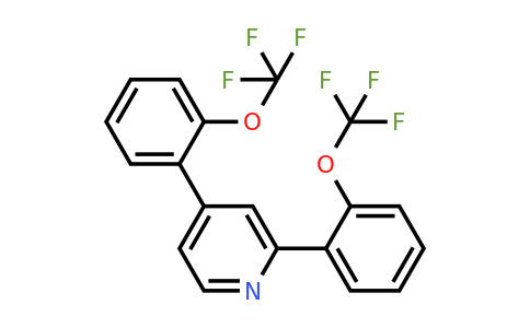 1261722-45-5 | 2,4-Bis(2-(trifluoromethoxy)phenyl)pyridine