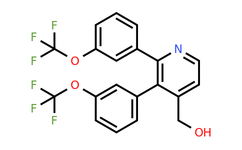 1261723-42-5 | 2,3-Bis(3-(trifluoromethoxy)phenyl)pyridine-4-methanol