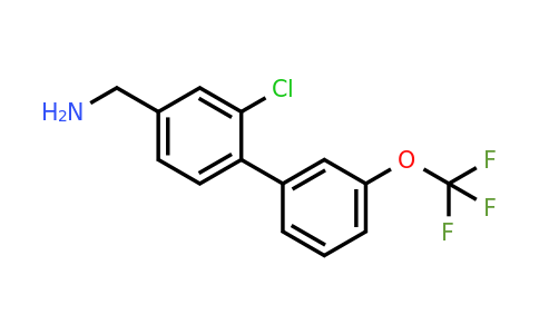 1261723-55-0 | C-(2-Chloro-3'-(trifluoromethoxy)biphenyl-4-yl)-methylamine