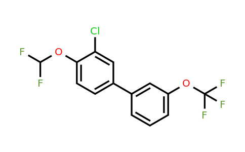 1261723-63-0 | 3-Chloro-4-(difluoromethoxy)-3'-(trifluoromethoxy)biphenyl
