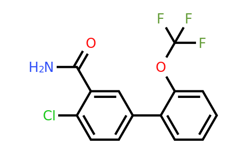 1261724-09-7 | 4-Chloro-2'-(trifluoromethoxy)biphenyl-3-carboxylic acid amide