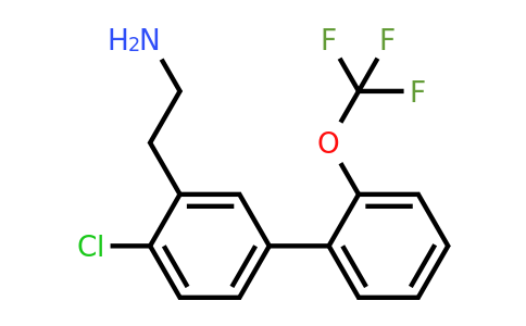 1261724-14-4 | 4-Chloro-2'-(trifluoromethoxy)biphenyl-3-ethylamine