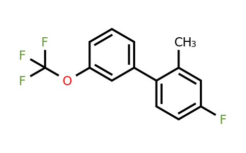 1261724-15-5 | 4-Fluoro-2-methyl-3'-(trifluoromethoxy)biphenyl