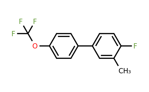 1261724-18-8 | 4-Fluoro-3-methyl-4'-(trifluoromethoxy)biphenyl