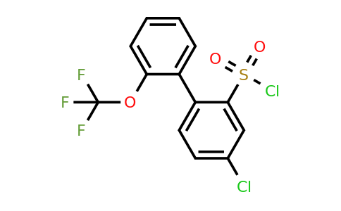 1261724-28-0 | 4-Chloro-2'-(trifluoromethoxy)biphenyl-2-sulfonyl chloride