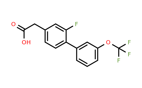 1261724-31-5 | 2-Fluoro-3'-(trifluoromethoxy)biphenyl-4-acetic acid