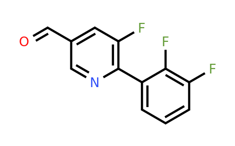 6-(2,3-Difluorophenyl)-5-fluoronicotinaldehyde