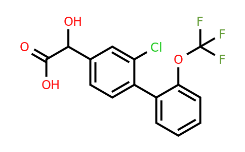 1261724-51-9 | (2-Chloro-2'-(trifluoromethoxy)biphenyl-4-yl)-hydroxyacetic acid