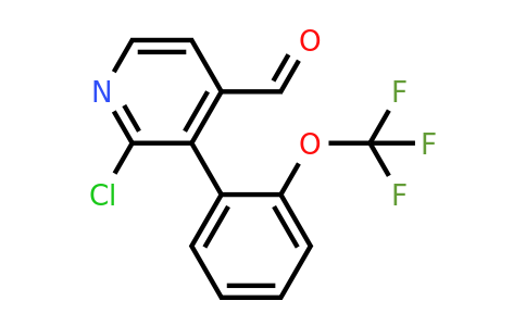 1261724-78-0 | 2-Chloro-3-(2-(trifluoromethoxy)phenyl)isonicotinaldehyde