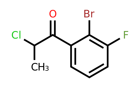 1261725-24-9 | 2'-Bromo-2-chloro-3'-fluoropropiophenone
