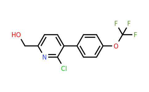1261725-29-4 | 2-Chloro-3-(4-(trifluoromethoxy)phenyl)pyridine-6-methanol
