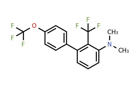 1261725-97-6 | Dimethyl-(4'-(trifluoromethoxy)-2-(trifluoromethyl)biphenyl-3-yl)-amine