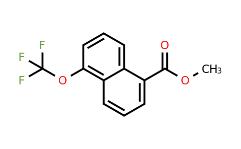 1261725-99-8 | Methyl 1-(trifluoromethoxy)naphthalene-5-carboxylate