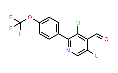1261726-04-8 | 3,5-Dichloro-2-(4-(trifluoromethoxy)phenyl)isonicotinaldehyde