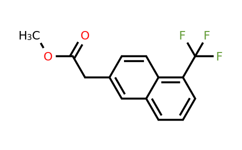 1261726-05-9 | Methyl 1-(trifluoromethyl)naphthalene-6-acetate