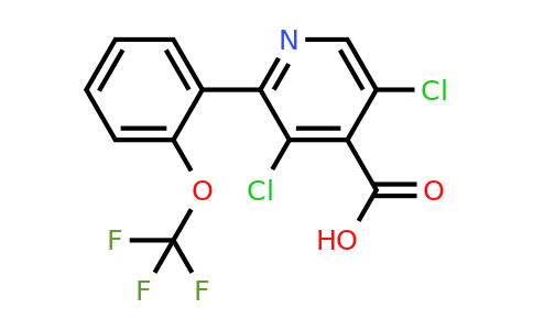 1261726-79-7 | 3,5-Dichloro-2-(2-(trifluoromethoxy)phenyl)isonicotinic acid