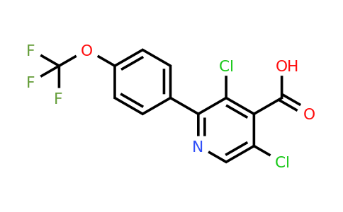 1261726-83-3 | 3,5-Dichloro-2-(4-(trifluoromethoxy)phenyl)isonicotinic acid