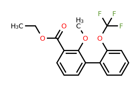 1261726-90-2 | Ethyl 2-methoxy-2'-(trifluoromethoxy)biphenyl-3-carboxylate
