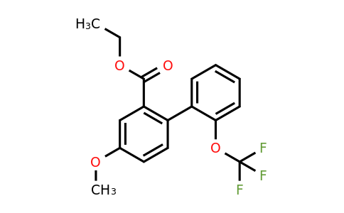1261726-95-7 | Ethyl 4-methoxy-2'-(trifluoromethoxy)biphenyl-2-carboxylate