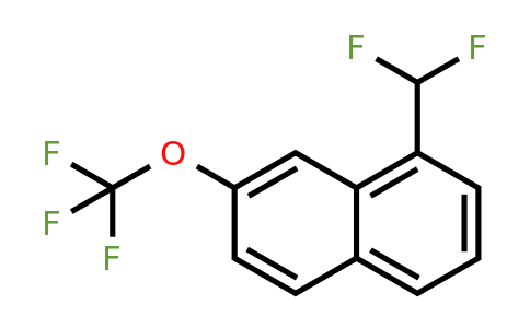 1261728-24-8 | 1-(Difluoromethyl)-7-(trifluoromethoxy)naphthalene