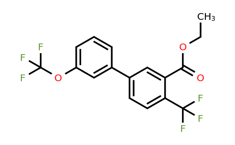1261728-55-5 | Ethyl 3'-(trifluoromethoxy)-4-(trifluoromethyl)biphenyl-3-carboxylate