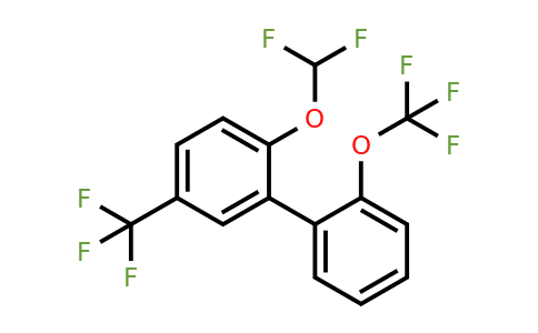 1261728-92-0 | 2-(Difluoromethoxy)-2'-(trifluoromethoxy)-5-(trifluoromethyl)biphenyl