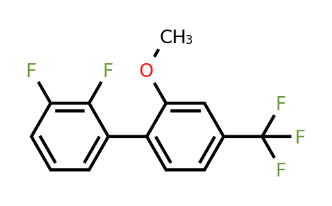 1261729-25-2 | 2,3-Difluoro-2'-methoxy-4'-(trifluoromethyl)biphenyl