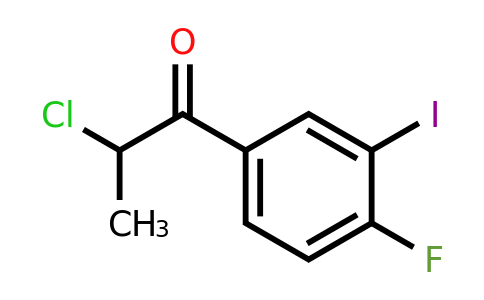 1261729-29-6 | 2-Chloro-4'-fluoro-3'-iodopropiophenone