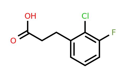 1261729-64-9 | 3-(2'-Chloro-3'-fluorophenyl)propionic acid