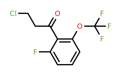 1261729-90-1 | 3-Chloro-2'-fluoro-6'-(trifluoromethoxy)propiophenone