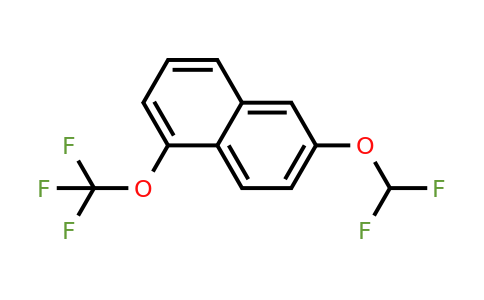 1261729-97-8 | 2-(Difluoromethoxy)-5-(trifluoromethoxy)naphthalene