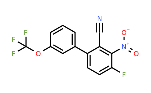 1261730-10-2 | 4-Fluoro-2-Cyano-3-nitro-3'-(trifluoromethoxy)biphenyl