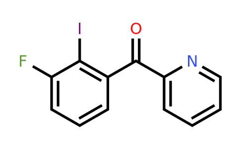 1261730-28-2 | 2-(3-Fluoro-2-iodobenzoyl)pyridine