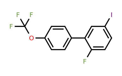 1261730-57-7 | 2-Fluoro-5-iodo-4'-(trifluoromethoxy)biphenyl