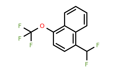 1261730-65-7 | 1-(Difluoromethyl)-4-(trifluoromethoxy)naphthalene