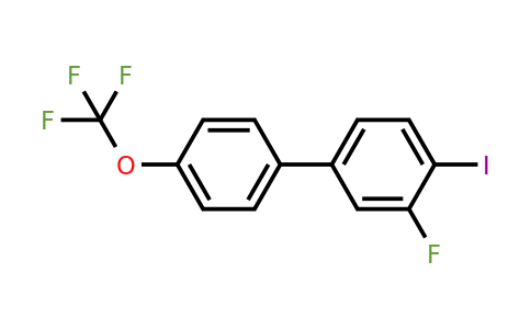1261730-66-8 | 3-Fluoro-4-iodo-4'-(trifluoromethoxy)biphenyl