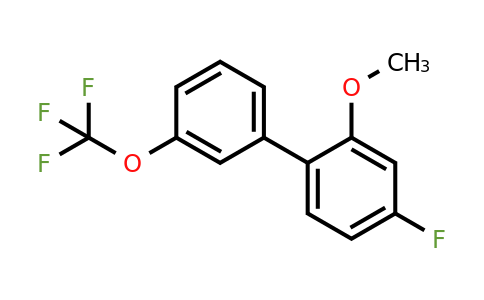 1261731-39-8 | 4-Fluoro-2-methoxy-3'-(trifluoromethoxy)biphenyl