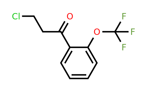 1261731-49-0 | 3-Chloro-2'-(trifluoromethoxy)propiophenone