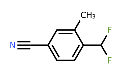 1261731-65-0 | 5-Cyano-2-(difluoromethyl)toluene