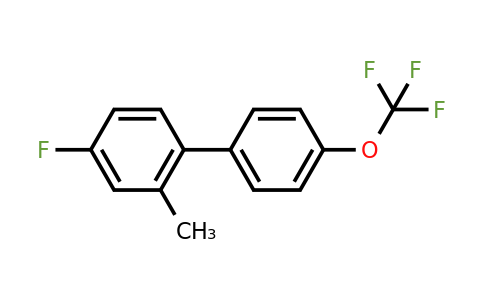1261731-79-6 | 4-Fluoro-2-methyl-4'-(trifluoromethoxy)biphenyl