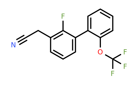 1261732-04-0 | 2-Fluoro-2'-(trifluoromethoxy)biphenyl-3-acetonitrile