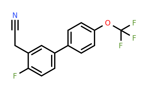 1261732-20-0 | 4-Fluoro-4'-(trifluoromethoxy)biphenyl-3-acetonitrile
