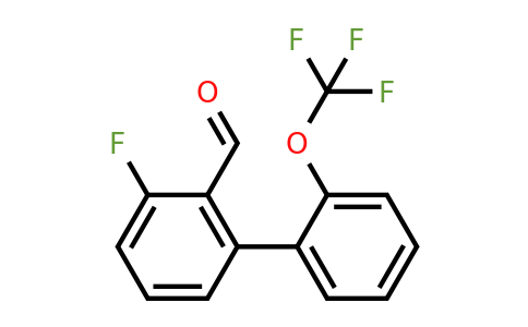 1261732-23-3 | 3-Fluoro-2'-(trifluoromethoxy)biphenyl-2-carboxaldehyde