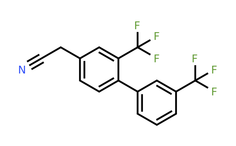 1261732-37-9 | 2,3'-Bis(trifluoromethyl)biphenyl-4-acetonitrile