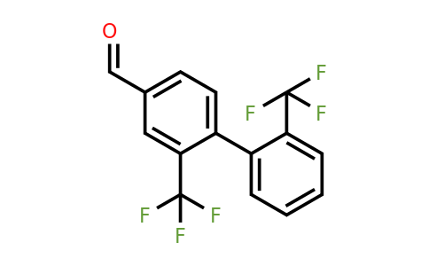 1261732-58-4 | 2,2'-Bis(trifluoromethyl)biphenyl-4-carbaldehyde