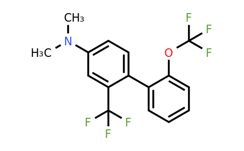 1261732-80-2 | Dimethyl-(2'-(trifluoromethoxy)-2-(trifluoromethyl)biphenyl-4-yl)-amine