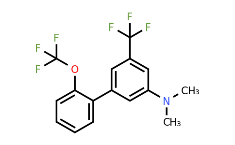 1261732-84-6 | Dimethyl-(2'-(trifluoromethoxy)-5-(trifluoromethyl)biphenyl-3-yl)-amine