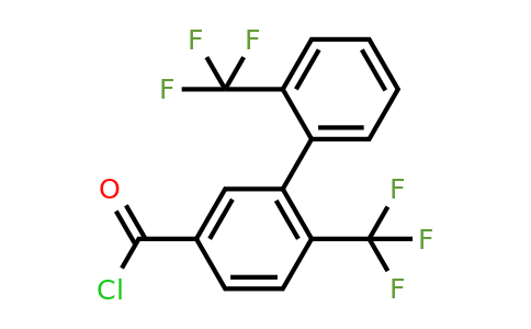 1261732-87-9 | 6,2'-Bis(trifluoromethyl)biphenyl-3-carbonyl chloride