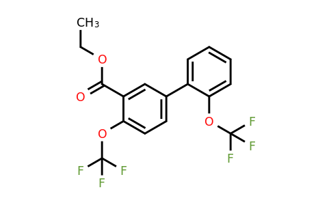 1261733-14-5 | Ethyl 4,2'-bis(trifluoromethoxy)biphenyl-3-carboxylate
