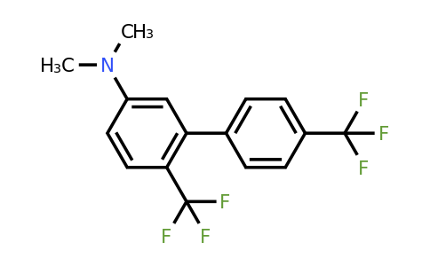 1261733-36-1 | (6,4'-Bis(trifluoromethyl)biphenyl-3-yl)-dimethyl-amine